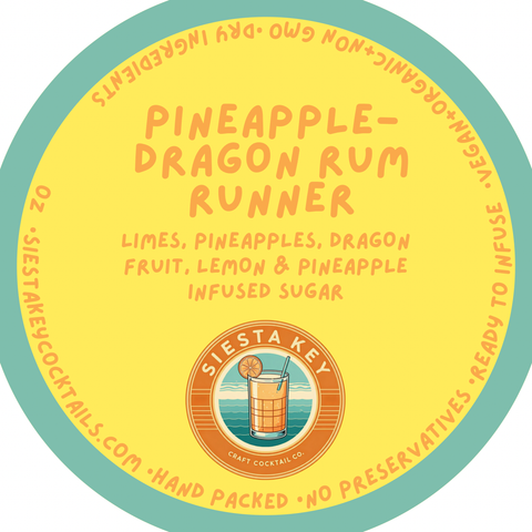 Pineapple-Dragon Rum Runner